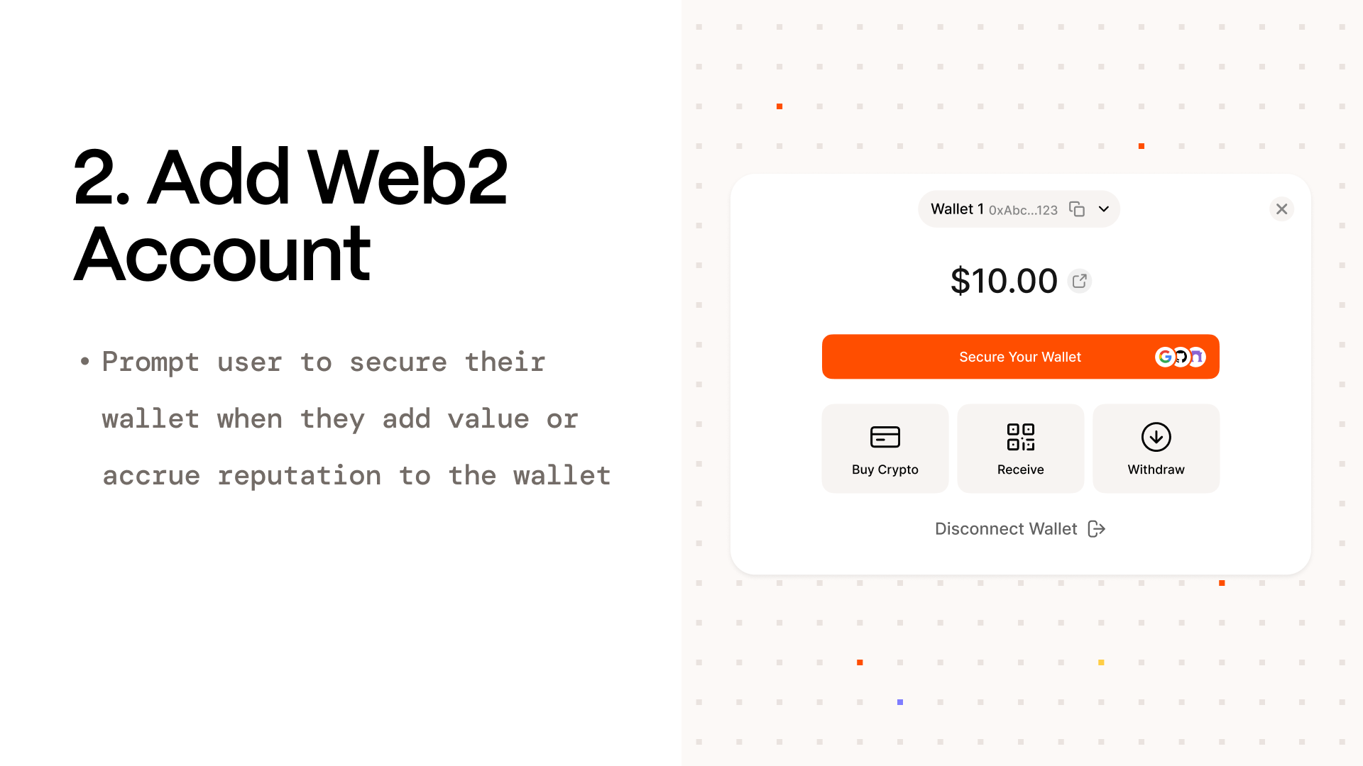 Introducing One Click Login: Instant Wallets, Zero Setup