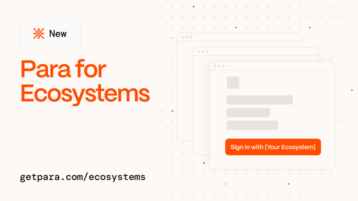 Introducing Para for Ecosystems ✴️