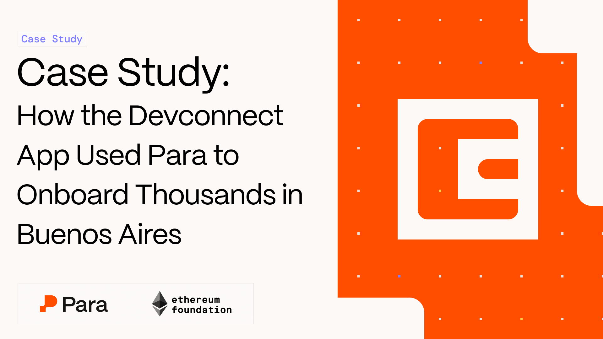 Case Study: How the Devconnect App Used Para to Onboard Thousands in Buenos Aires