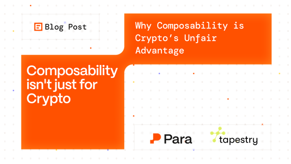Composability isn't Just for Crypto