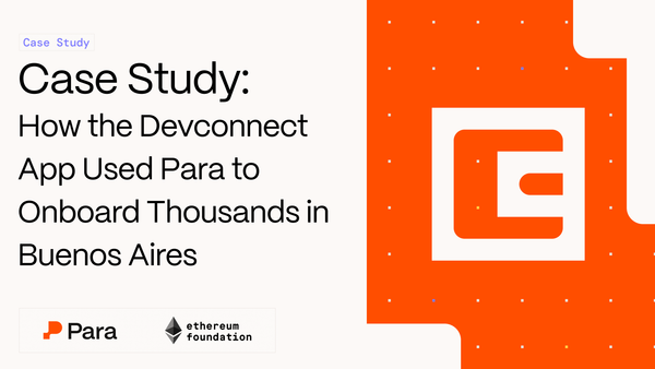 How the Ethereum Foundation Devconnect Team Used Para to Onboard Thousands in Buenos Aires