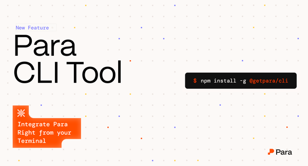 Introducing the Para CLI